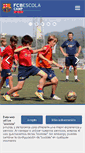 Mobile Screenshot of campusfcbarcelona.com